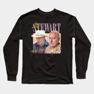 Alf Stewart - Home & Away - 80s Aesthetic Fan Art Long Sleeve T-Shirt